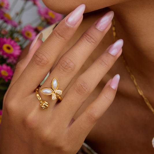 Butterfly Open Ring
