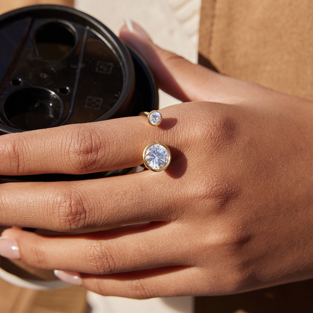 Zircon Open Ring