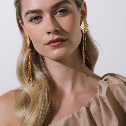 Tassel Stud Earrings