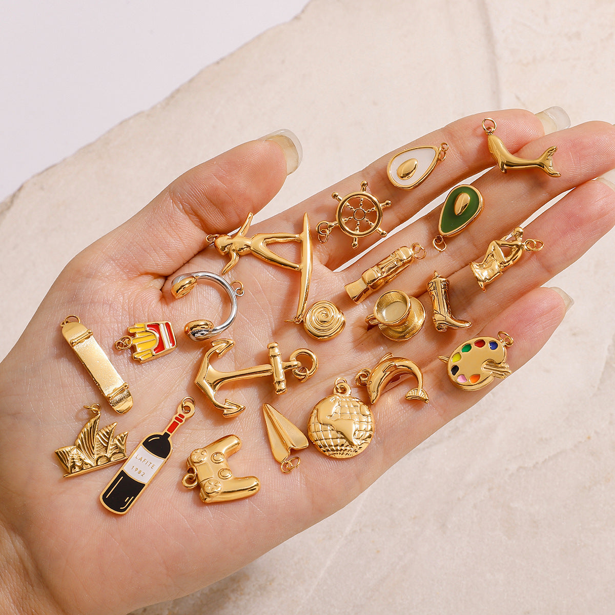 Stainless Steel  Jewelry Accessories DIY Pendant