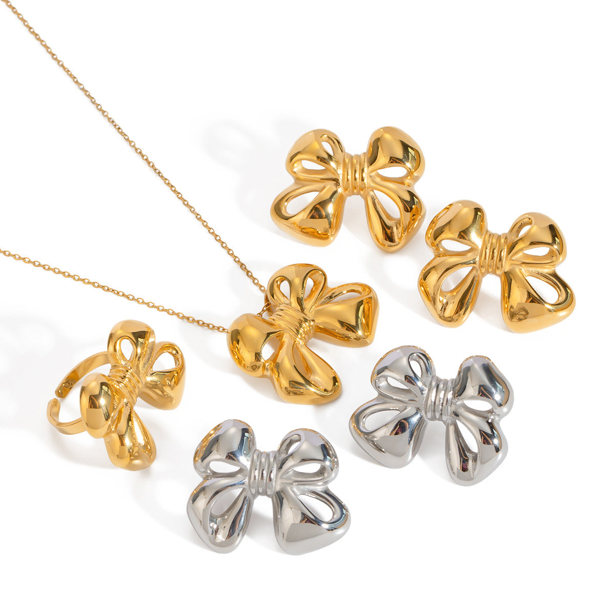 Bow Jewelry Set