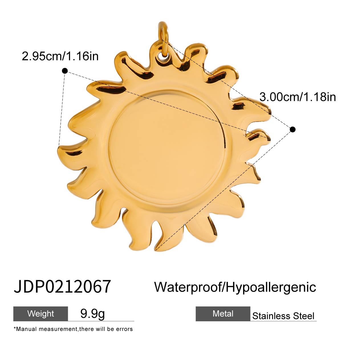 Stainless Steel  Jewelry Accessories DIY Pendant