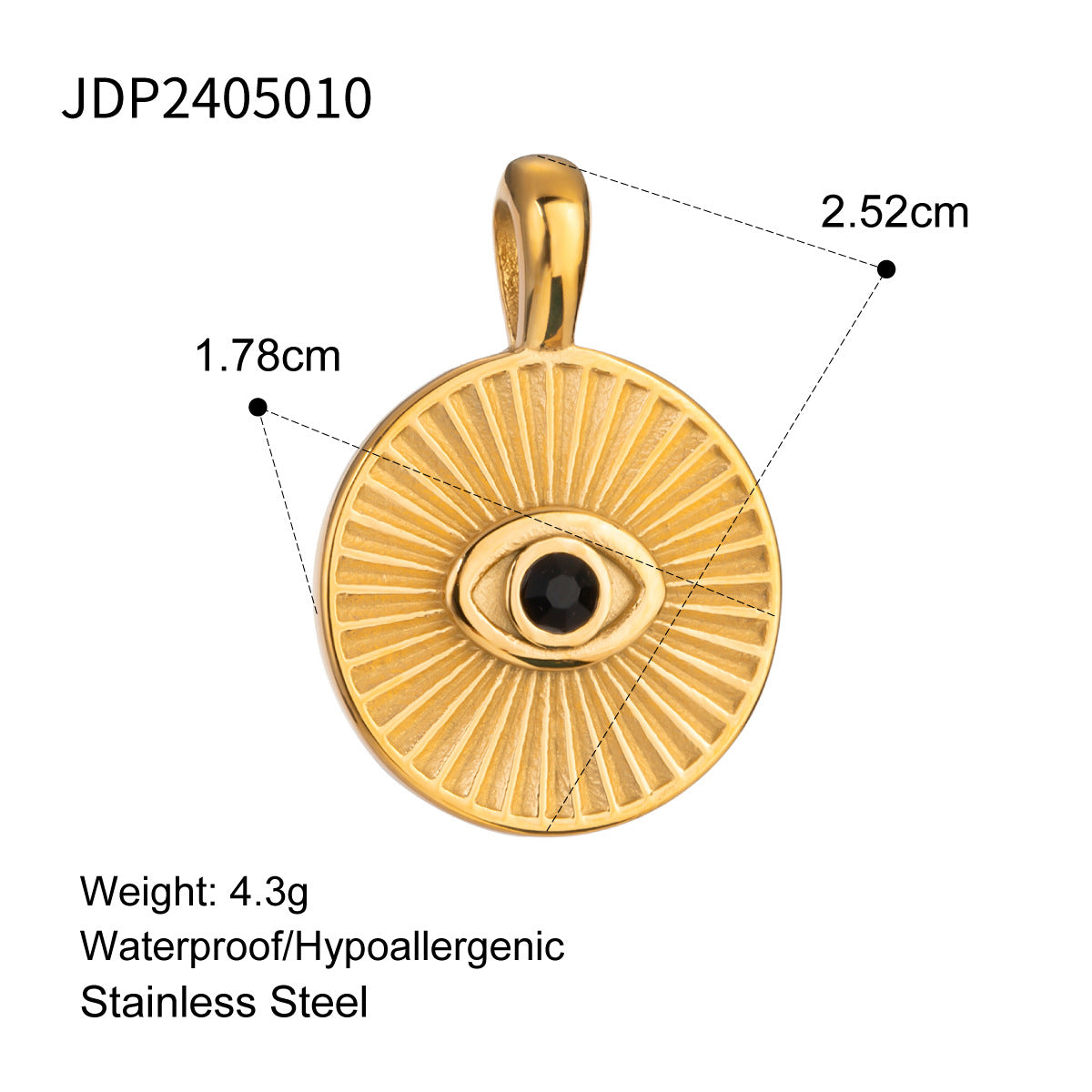 Stainless Steel Ocean Series Jewelry Accessories DIY Pendant