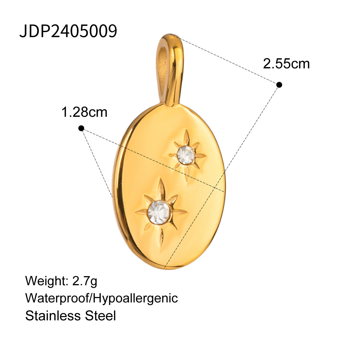 Stainless Steel Ocean Series Jewelry Accessories DIY Pendant