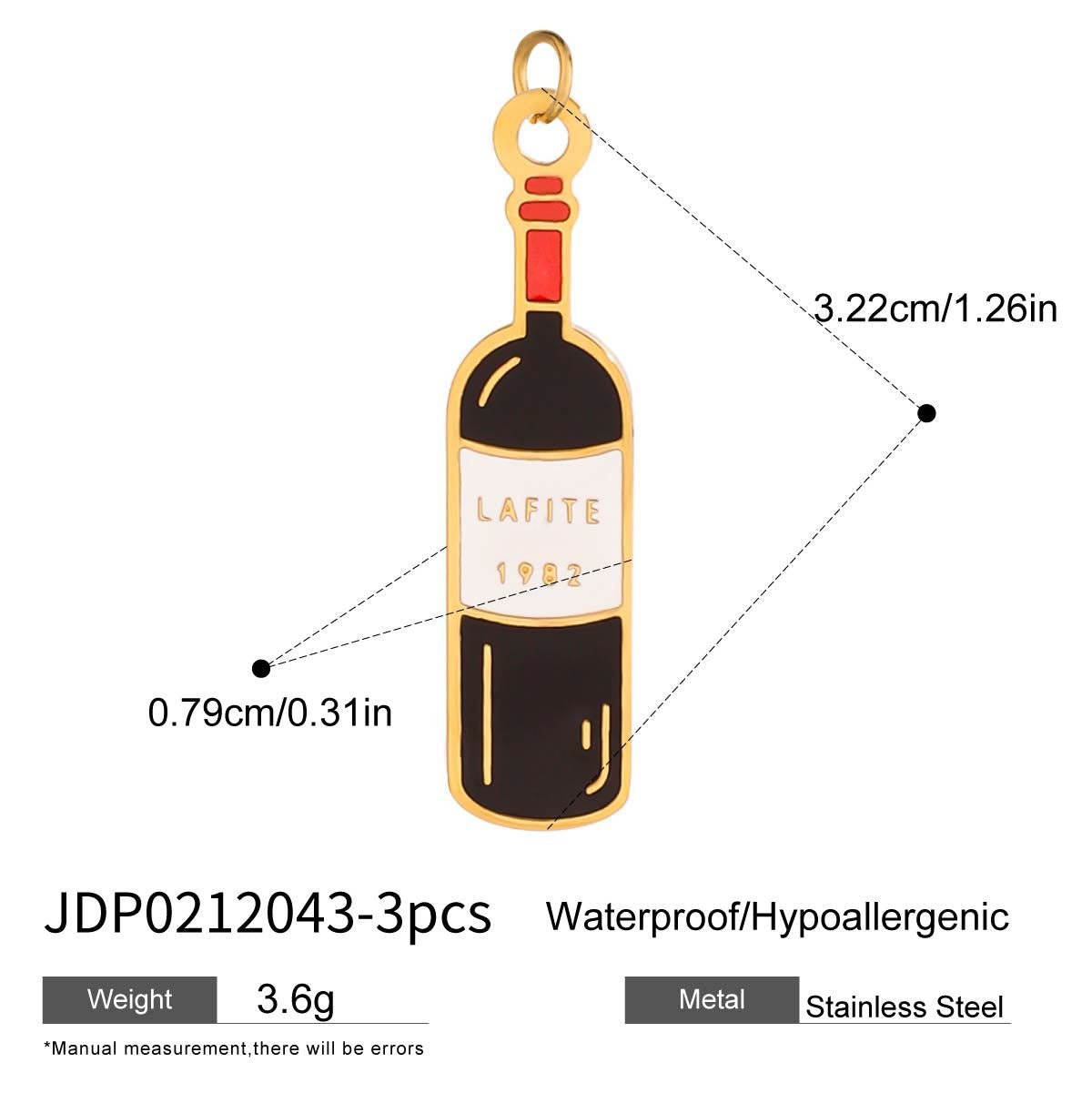 Stainless Steel  Jewelry Accessories DIY Pendant