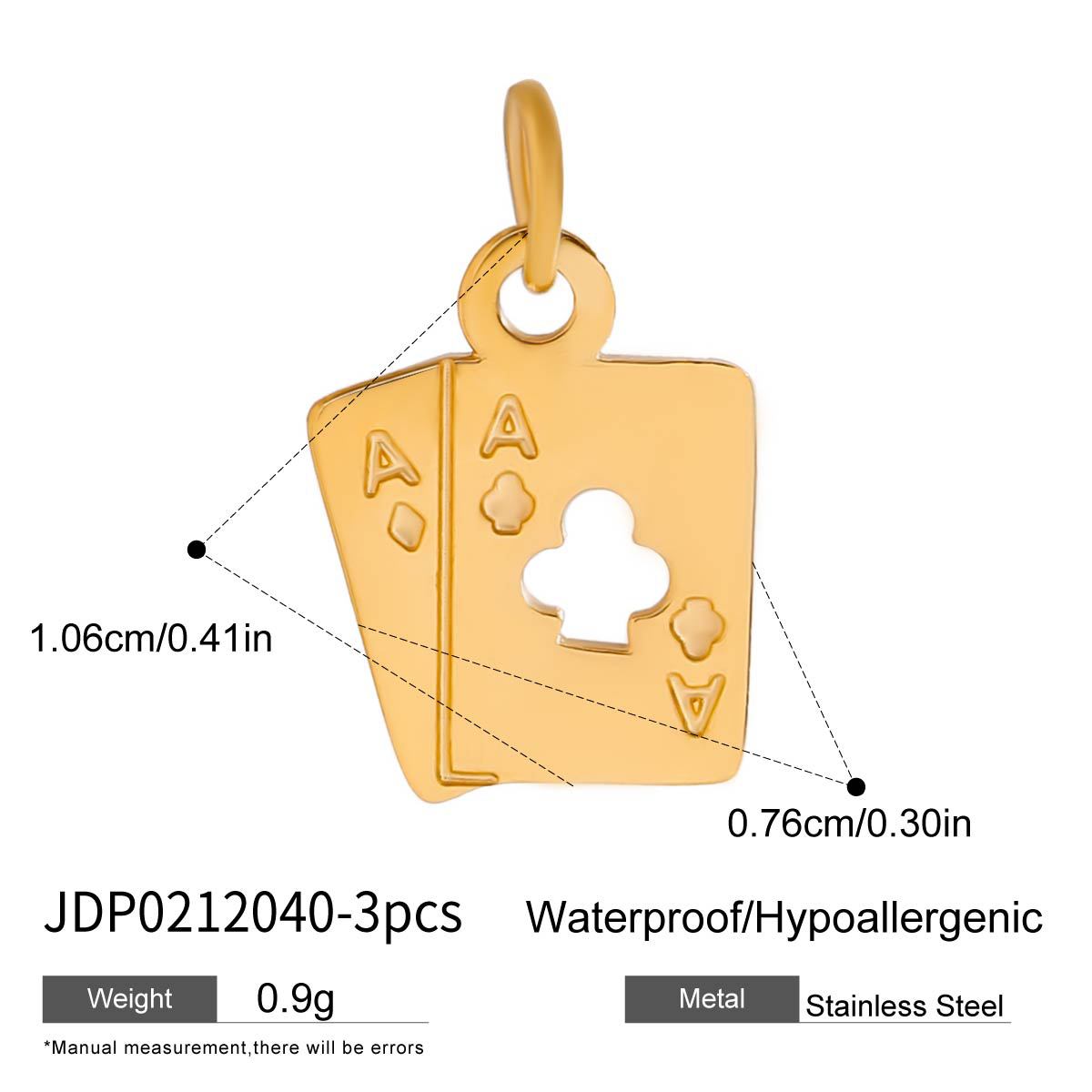 Stainless Steel  Jewelry Accessories DIY Pendant