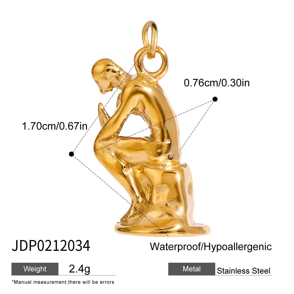 Stainless Steel  Jewelry Accessories DIY Pendant