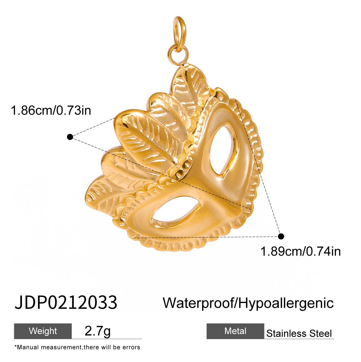 Stainless Steel  Jewelry Accessories DIY Pendant