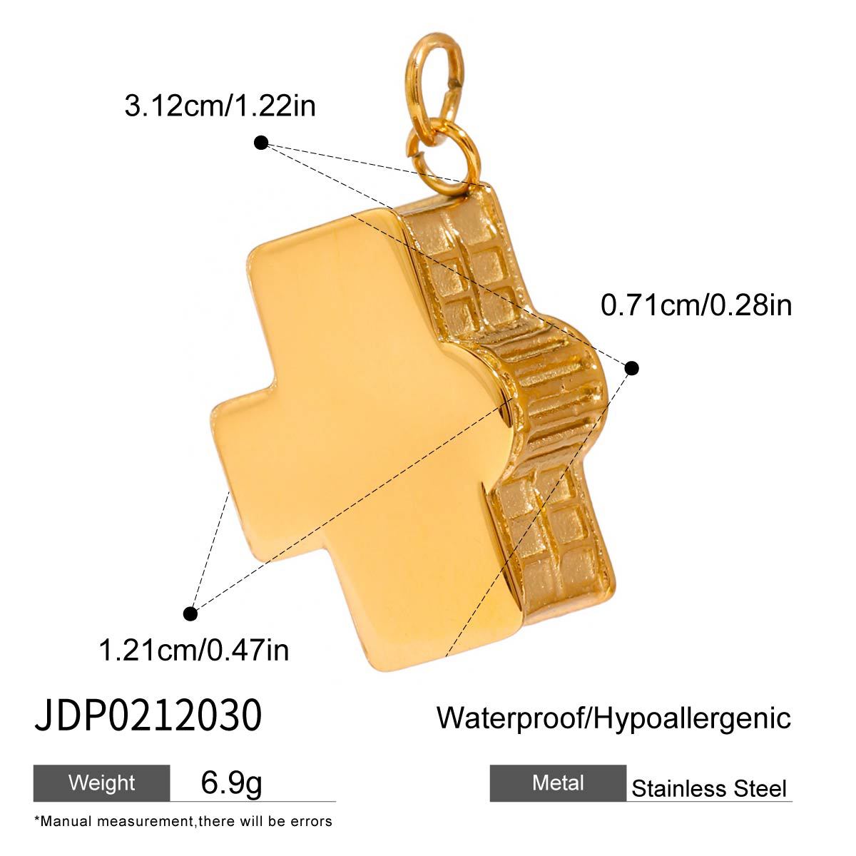 Stainless Steel  Jewelry Accessories DIY Pendant