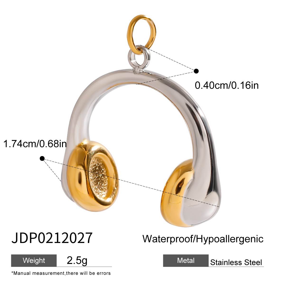 Stainless Steel  Jewelry Accessories DIY Pendant