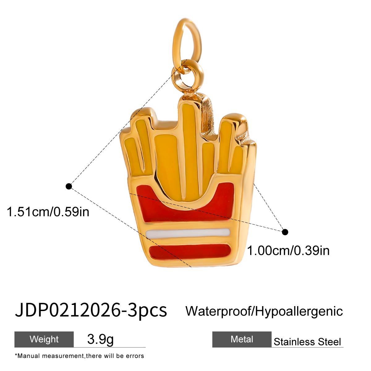 Stainless Steel  Jewelry Accessories DIY Pendant