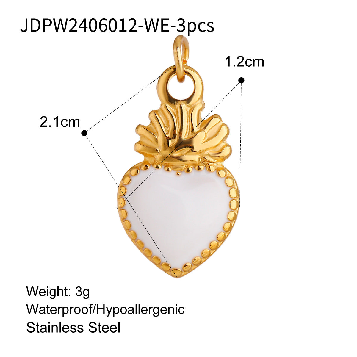Stainless Steel  Jewelry Accessories DIY Pendant