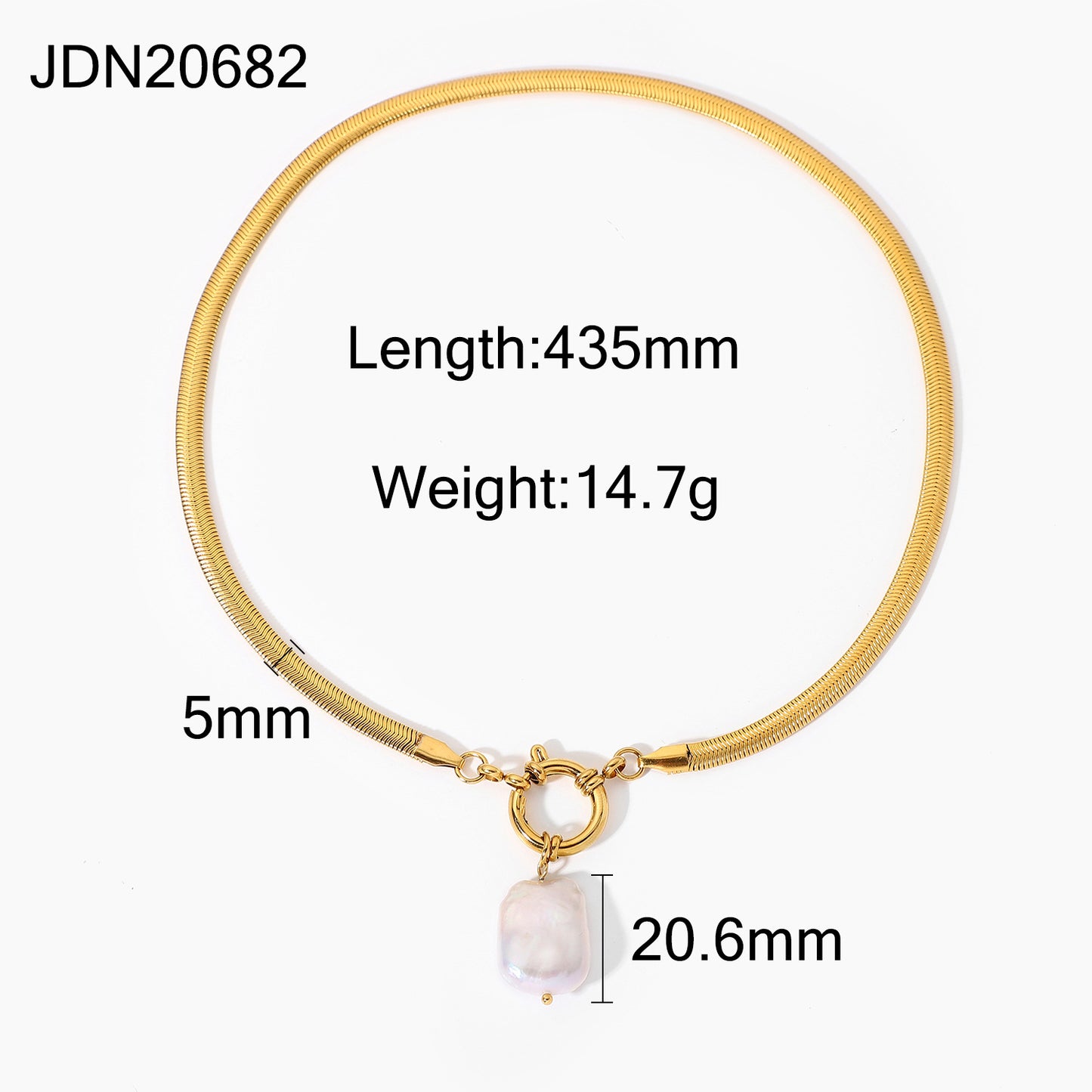 Freshwater Pearl Pendant Necklace