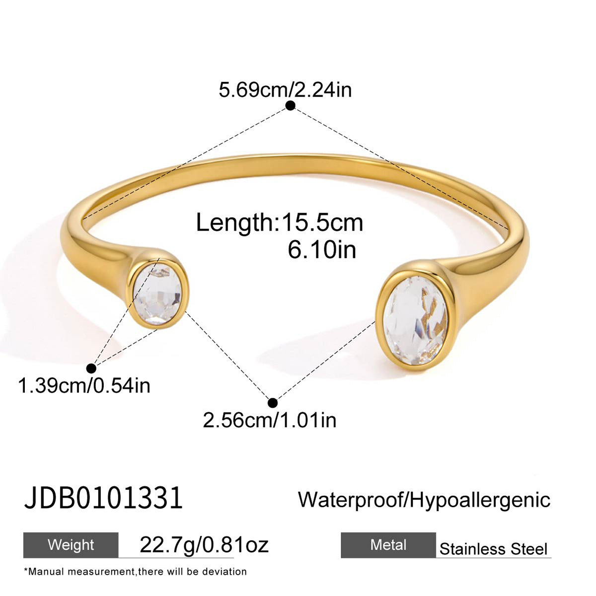 Minimalist C-Frame Wristband