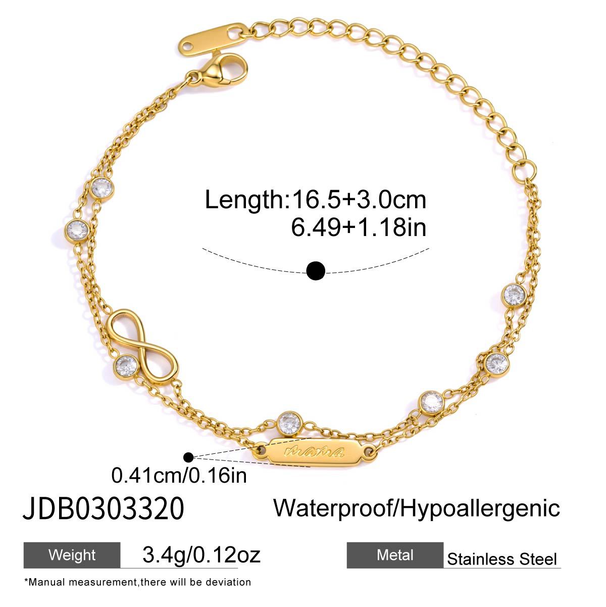 Minimalist Pearl Charm Bracelet