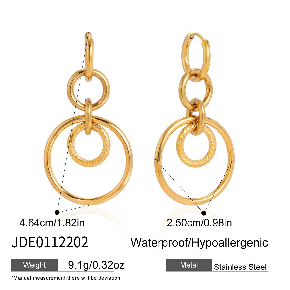 Minimalist Gold Hoops