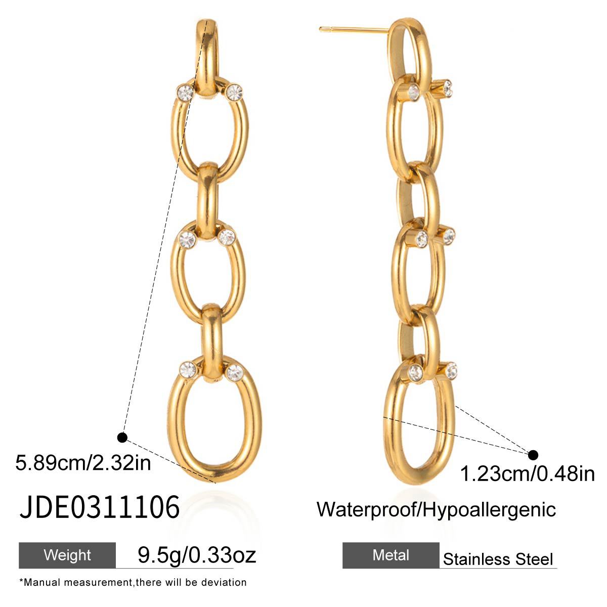 Minimalist Chain Dangles