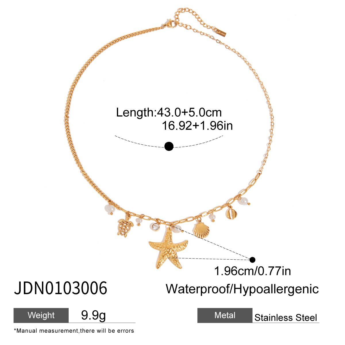 Vacation Style Pearl Necklace