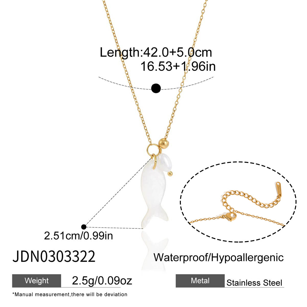Minimalist Single Pearl Necklace