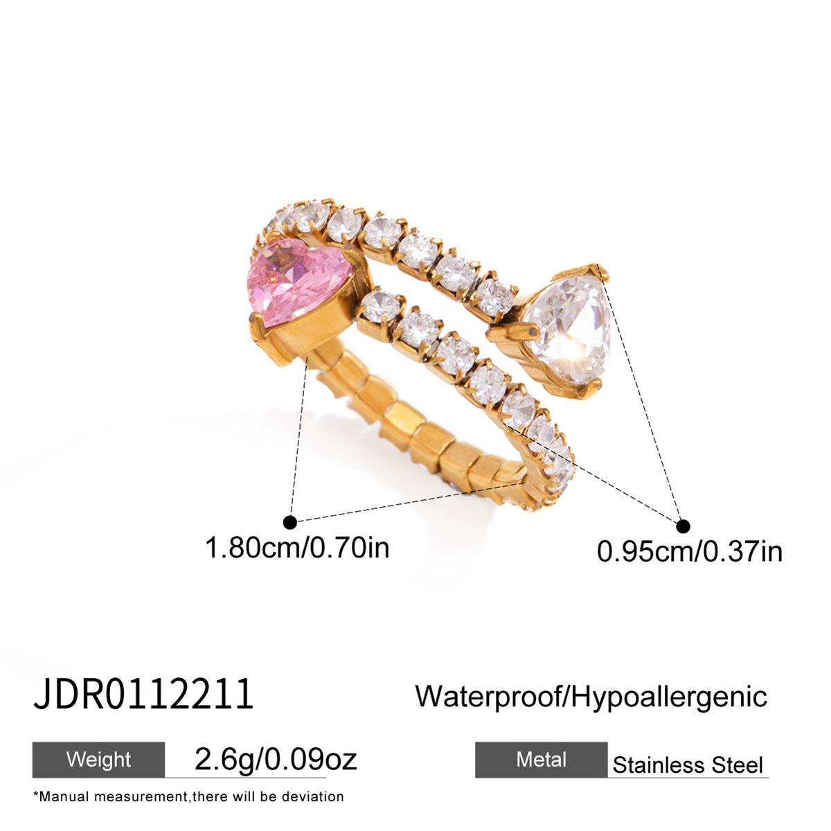 Minimalist Snake Wrap Ring
