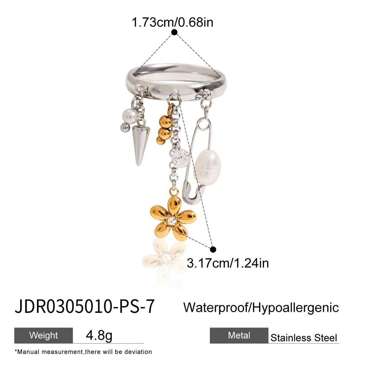 Tassel Chain Ring