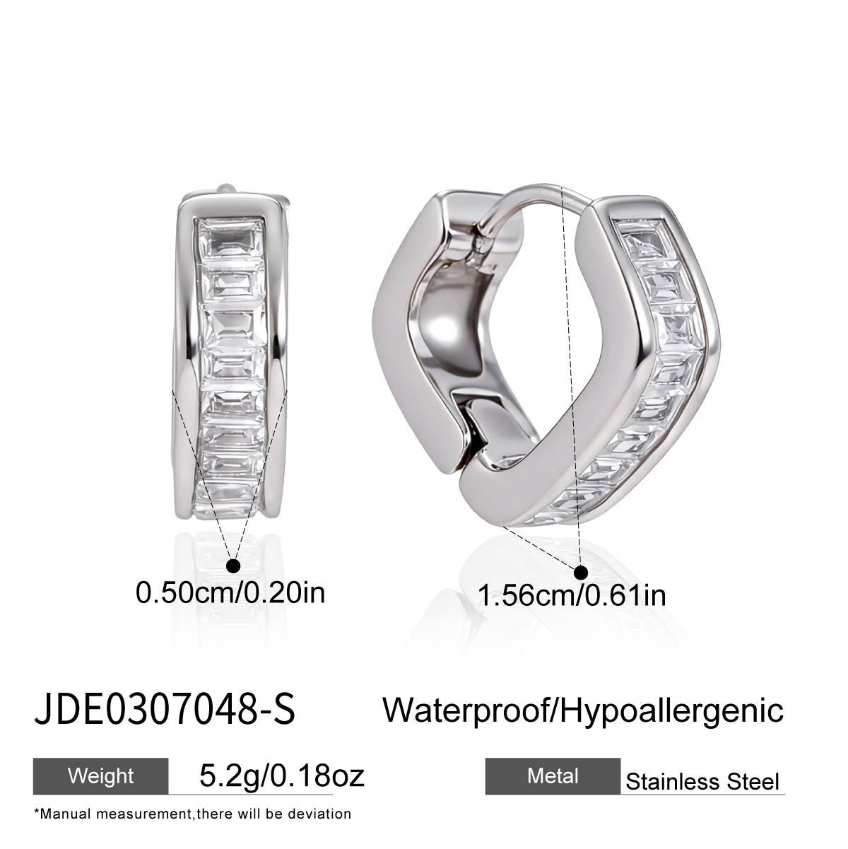 Minimalist Silver Hoops