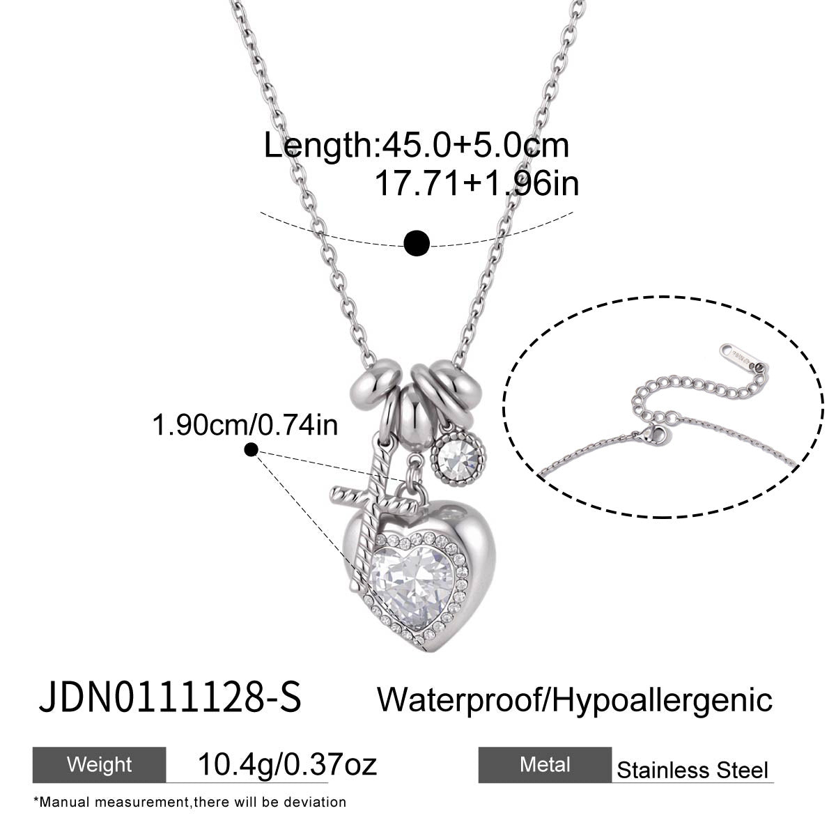 Minimalist Heart Pendant