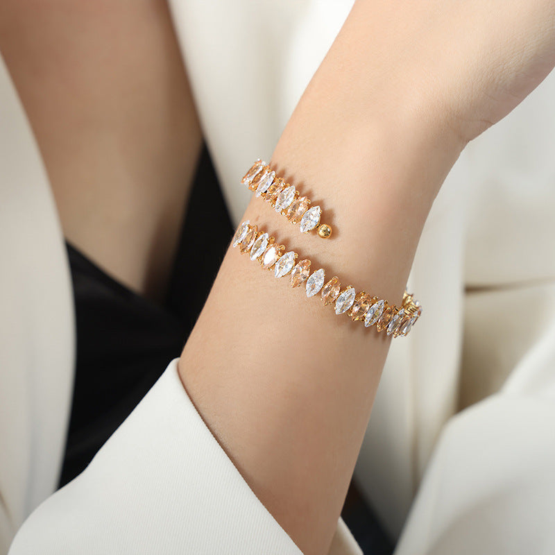 Minimalist Colorful Bangle