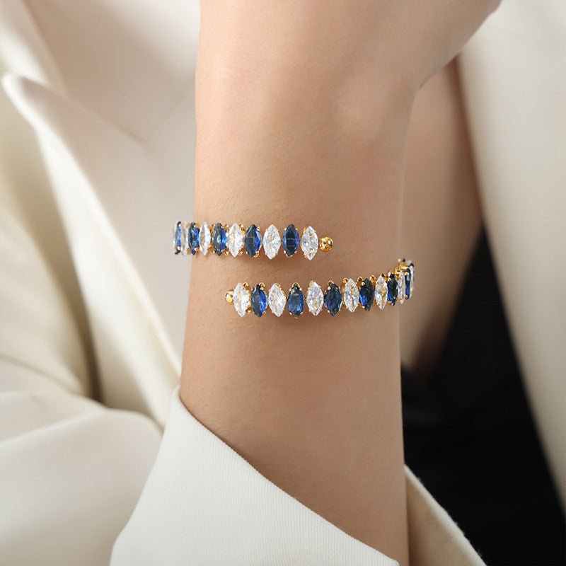 Minimalist Colorful Bangle